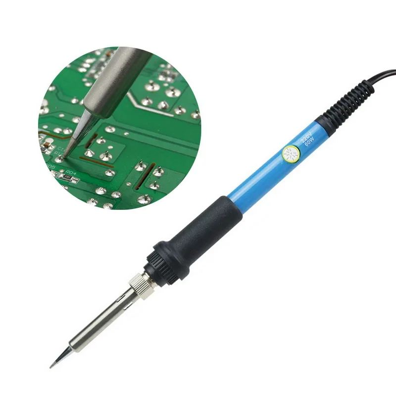 12 в 1 Набор паяльников 60 Вт Регулируемая температура сварочный паяльник 110 В/220 В DIY
