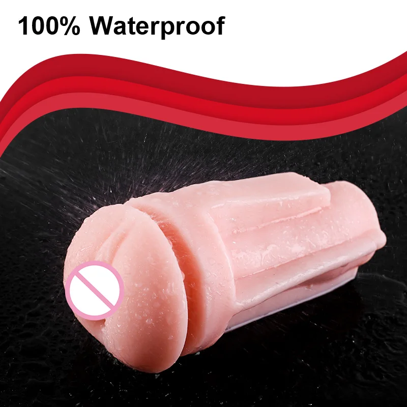 Киска GUIMI с двойным отверстием анус Мужской мастурбатор Мягкая Реалистичная