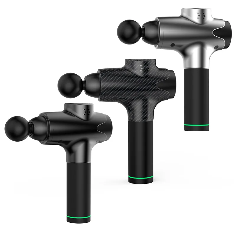 

Massage Fascia Gun Relaxing Muscle Massager Gun Fitness Electric Mute Neck Mask Massager Ouipin Fascia Relaxation Gun EM03