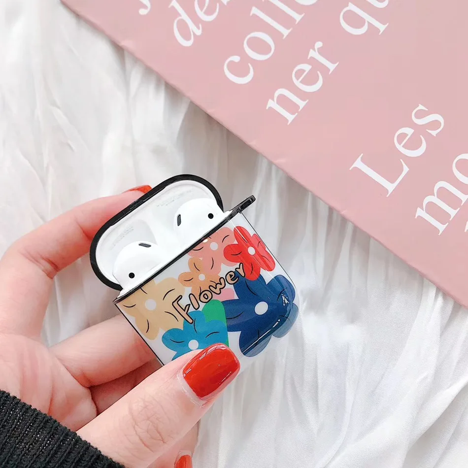 Роскошный чехол для Airpods 2 Чехол мраморный чехол для наушников для Apple Airpods беспроводной Bluetooth чехол для наушников Air Pods Earpods