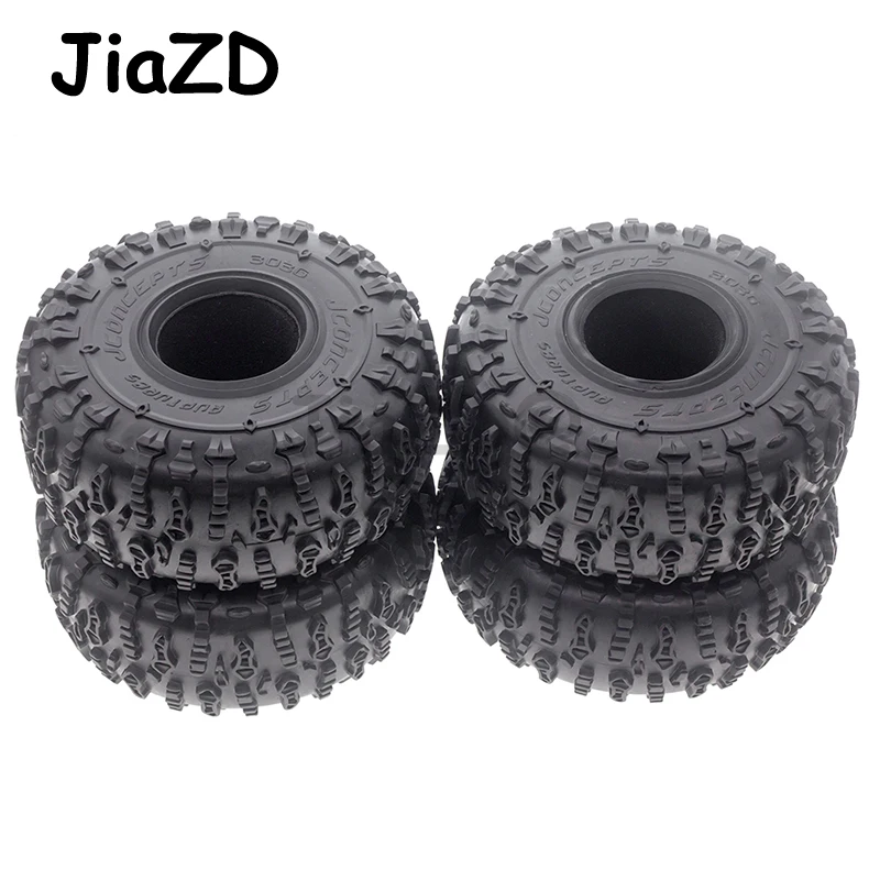 

4pcs 149MM 2.2" Rubber Rocks Tyres / Wheel Tires for 1:10 RC Rock Crawler Axial SCX10 90047 RC4WD D90 D110 TF2 TRX-4 TRX4 S520