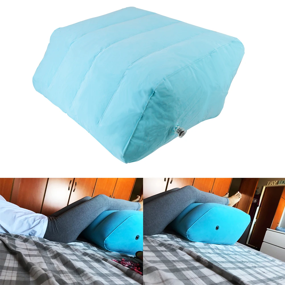 Подушка надувная для нога из ПВХ легкая портативная поднятия ног | Дом и сад