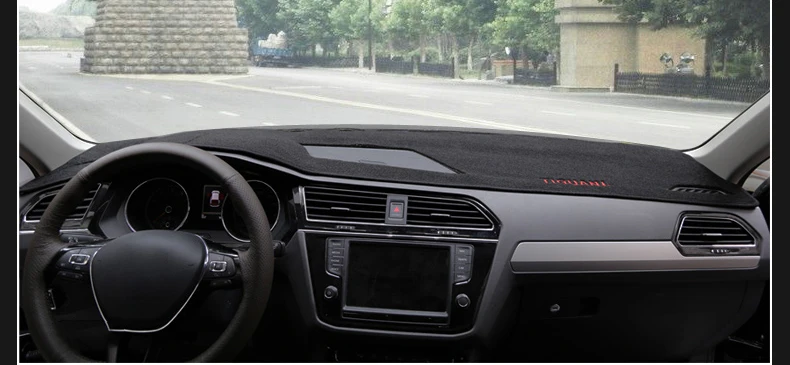 Для Volkswagen VW Tiguan 2009- приборной панели автомобиля крышка затенение коврик козырек от солнца коврик ковер аксессуары для интерьера