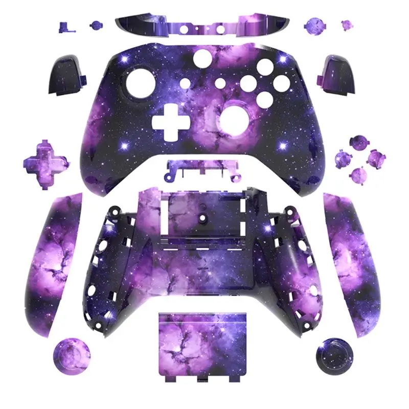 Для Xbox One Тонкий чехол аксессуары Модный комплект замена полный корпус