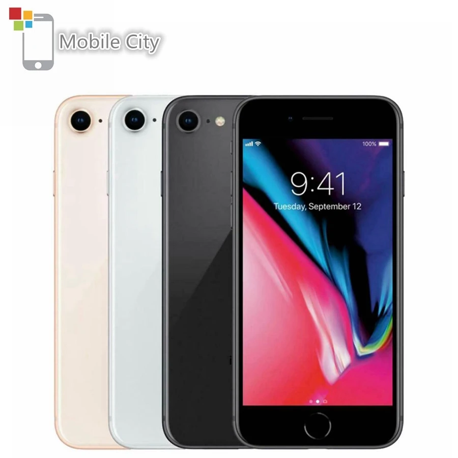 Телефон Apple iPhone 8 64 ГБ/256 ГБ шестиядерный IOS 3D Touch ID LTE камера 12 МП дисплей 4 7