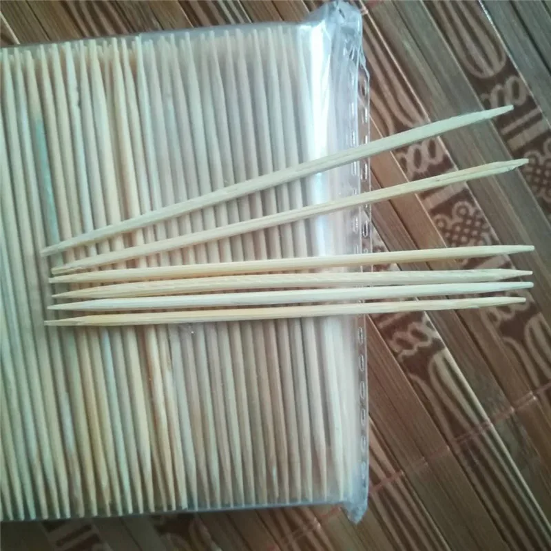 400 шт. двухсторонние зубочистки вечерние натурального бамбука | Дом и сад