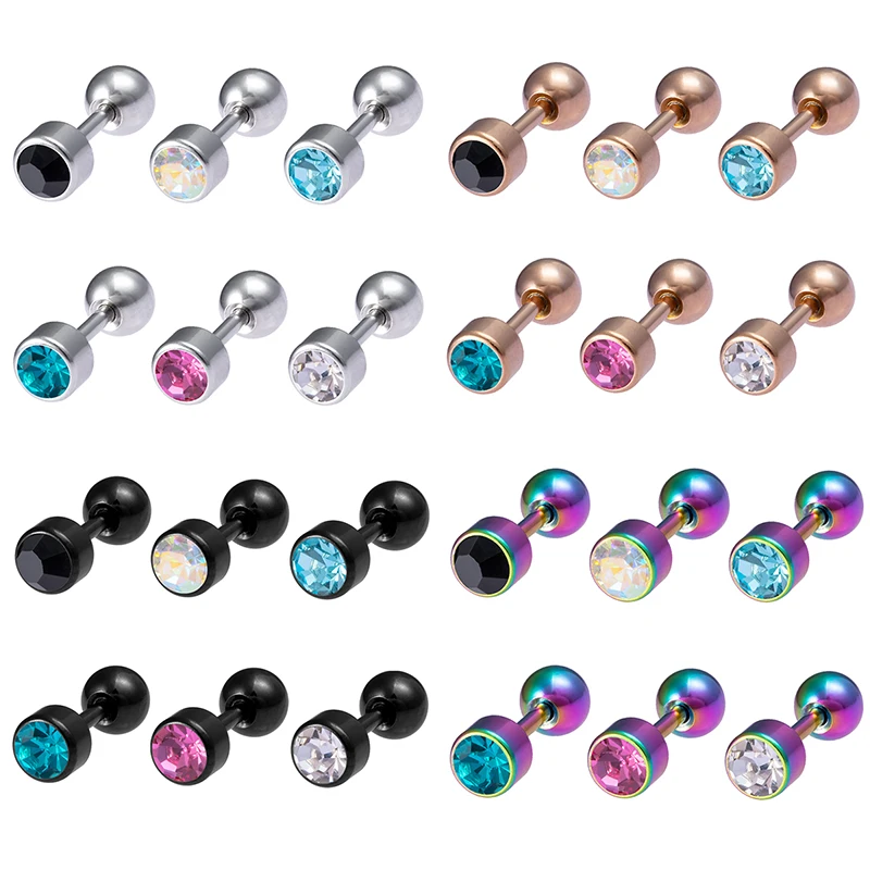 Штанга для пирсинга женская из нержавеющей стали ювелирное изделие прокола