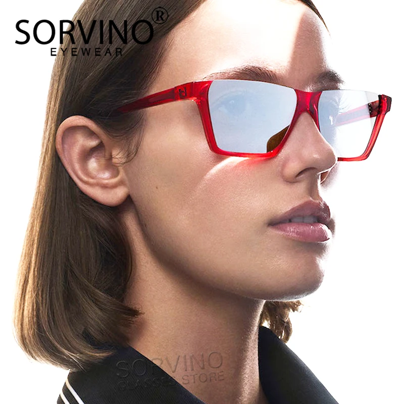 Солнцезащитные очки с полуободковой оправой SORVINO Sp250 для мужчин и женщин