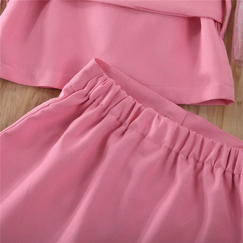 От 1 до 5 лет комплект зимней одежды для маленьких девочек жилетка пальто Топы с