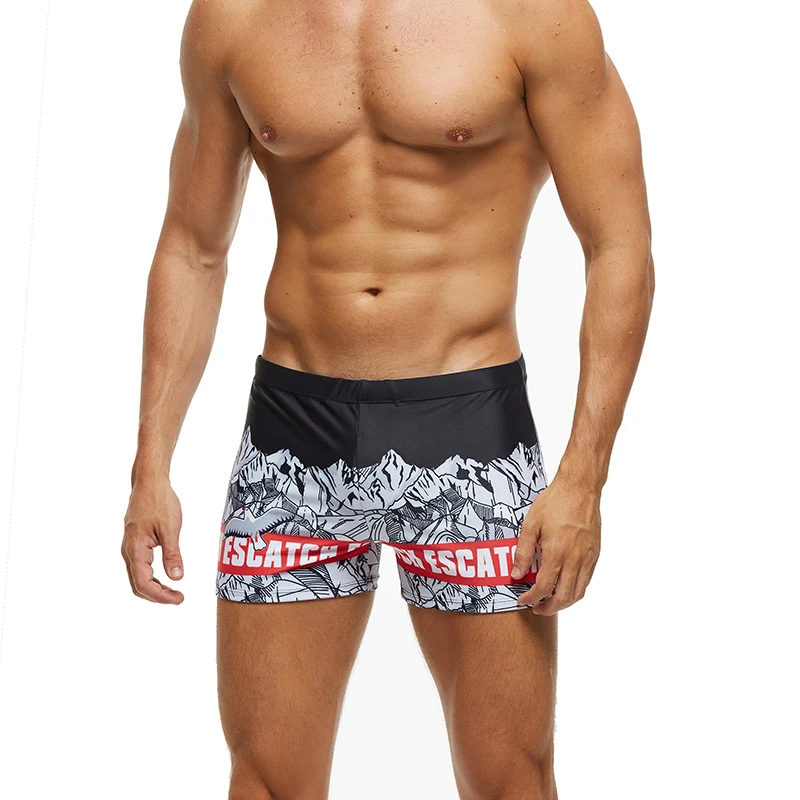 2021 ESCATCH новый летний купальник бикини Maillot De Bain мужские плавательные Мужские