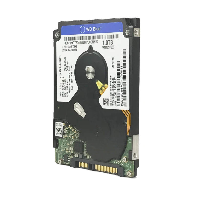 WD 1TB Laptop Hard Drive Blue Disk Computer Internal HDD HD Harddisk SATA III 16MB Cache 5400 RPM 2.5&quot for Notebook PS4 |