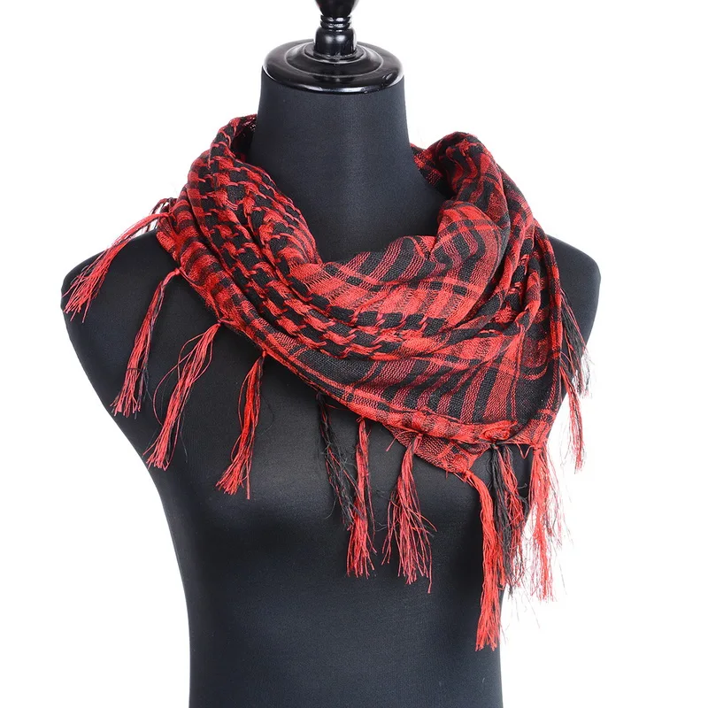 Унисекс шарфы Модные женские и мужские арабский шемаг Keffiyeh идский Шарф Шаль