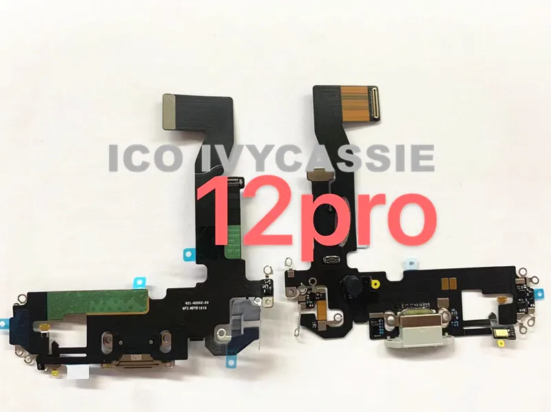 

For iPhone 12Pro/12 Pro Max Charger Flex Cable Charging Port USB Dock Plug Connector Ribbon Headphone Audio Jack Microphone Mic