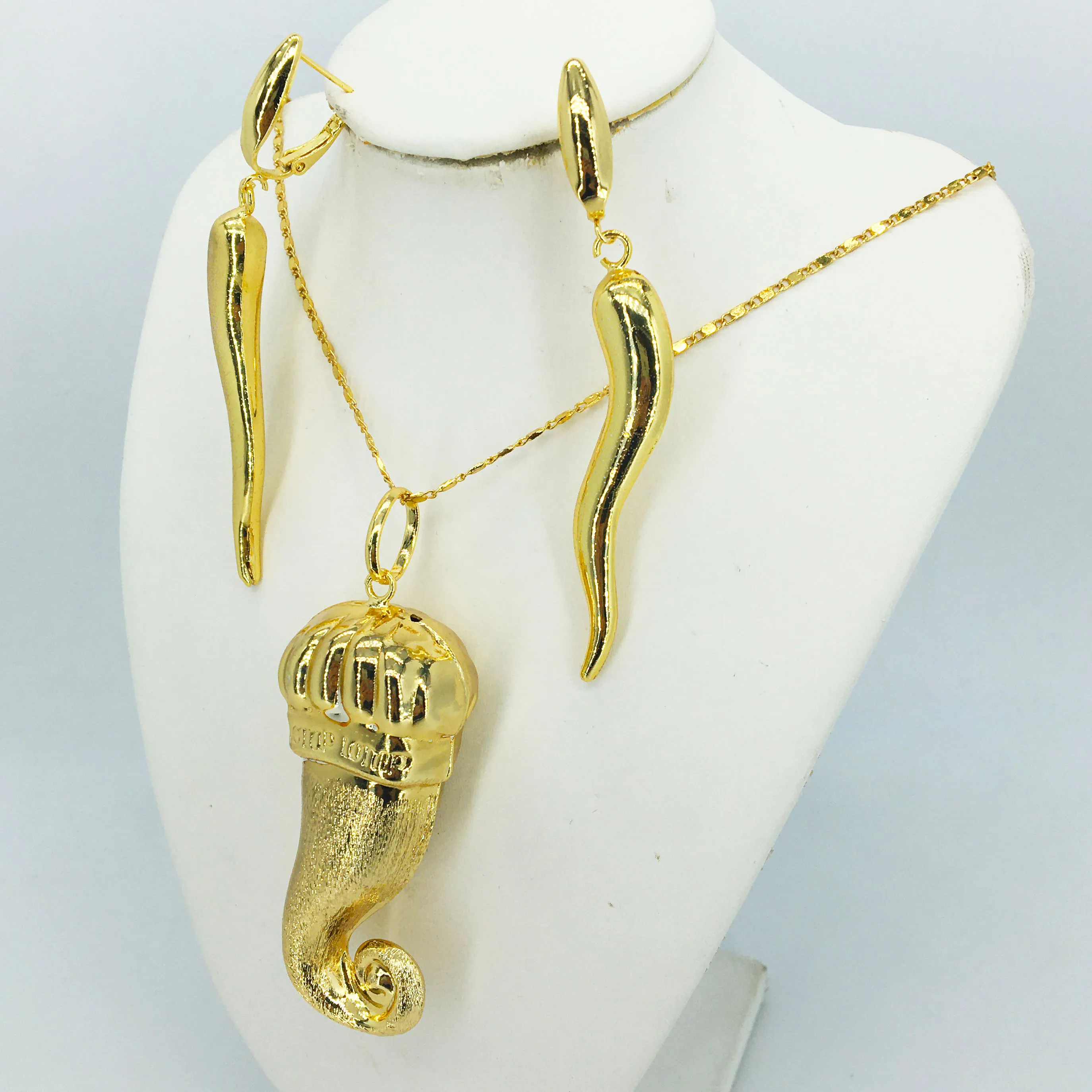 Лидер продаж Модный свадебный комплект ювелирных изделий из Дубая Африки