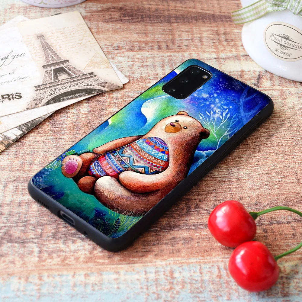 

For Samsung Galaxy Spirit Bear Soft TPU border Samsung Galaxy Case