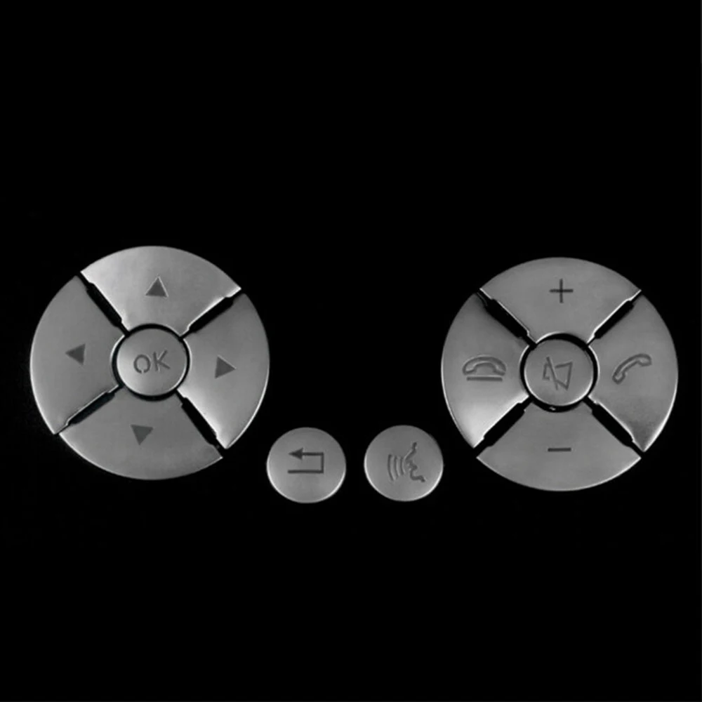 

Trim Steering Wheel Button Cover Accessories Interior 12Pcs Replacement