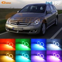 for mercedes benz w251 2006 2009 pre facelift rf remote bluetooth compatible app multi color rgb led angel eyes kit