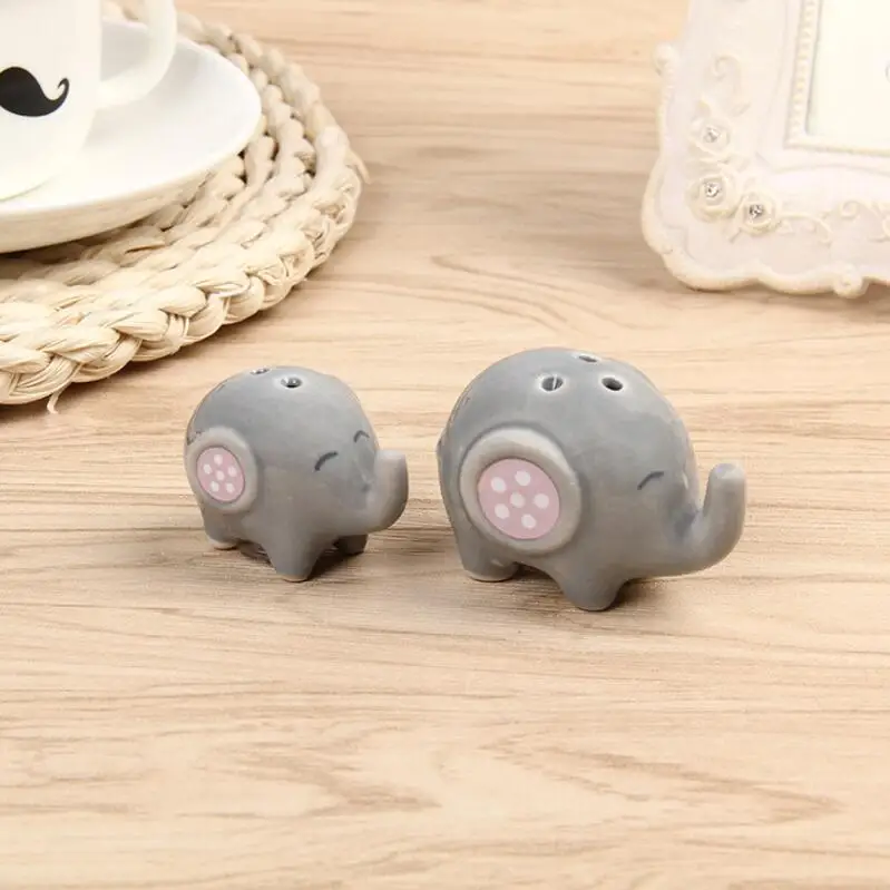 50 комплектов (100 шт.) керамический шейкер Baby shower Mommy and Me в виде маленького слона для