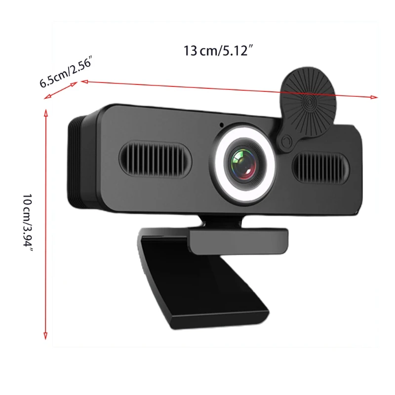 

53CC 1080P/2K/4K Webcam USB Live Private Model Beauty Auto Focus Computer Camera Free Drive With Mic Privacy Cover Speaker