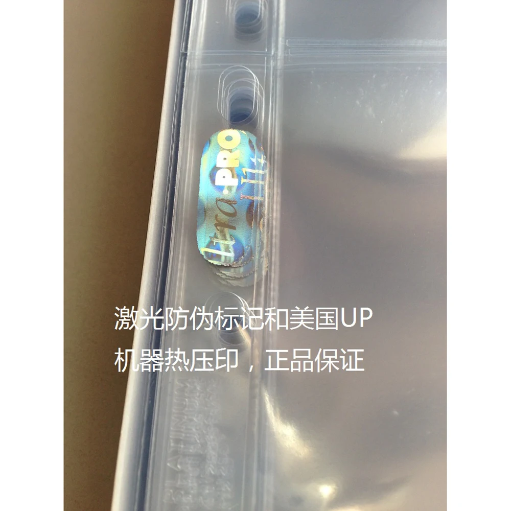 Ультра Pro 11 отверстий 9 карманов Слоты Стандартный Размеры серебрянная Серии