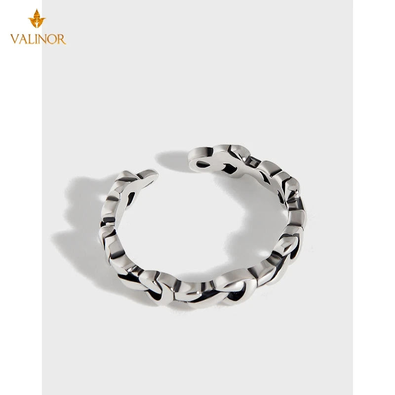 

Кольцо Индивидуальные; Простые; В стиле ретро; Переплетенные лоза кольцо 925 пробы серебро