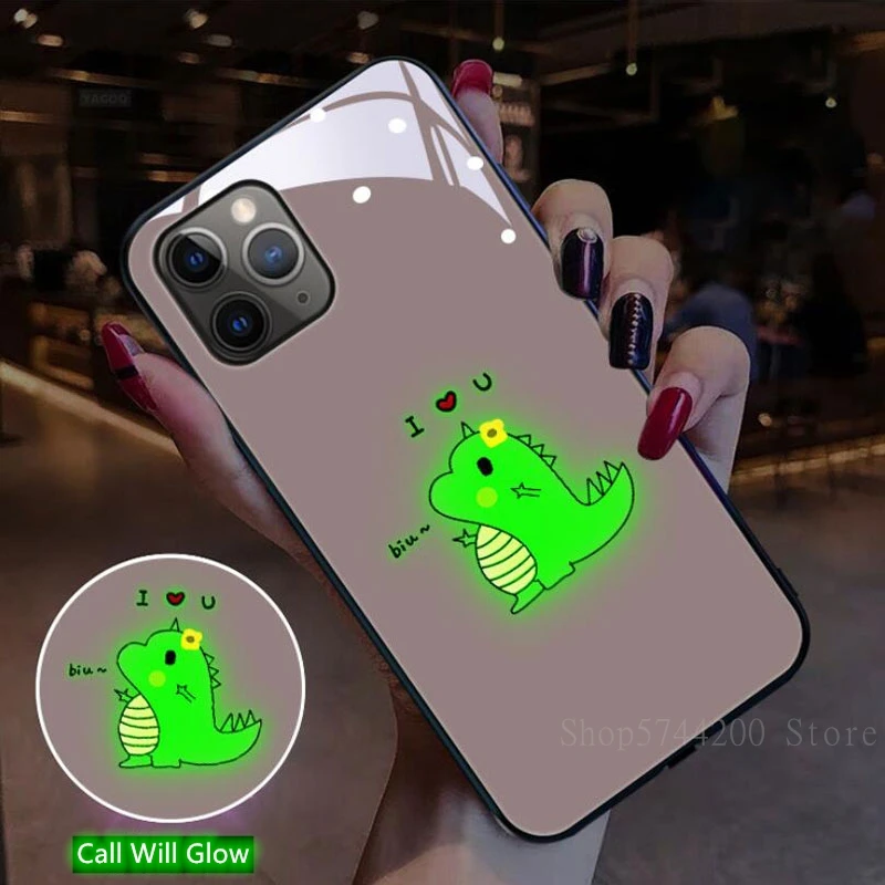 Чехол-накладка для iPhone 11 Pro 8 7 6 6S X XR Xs Max с изображением светлого цвета меняющего