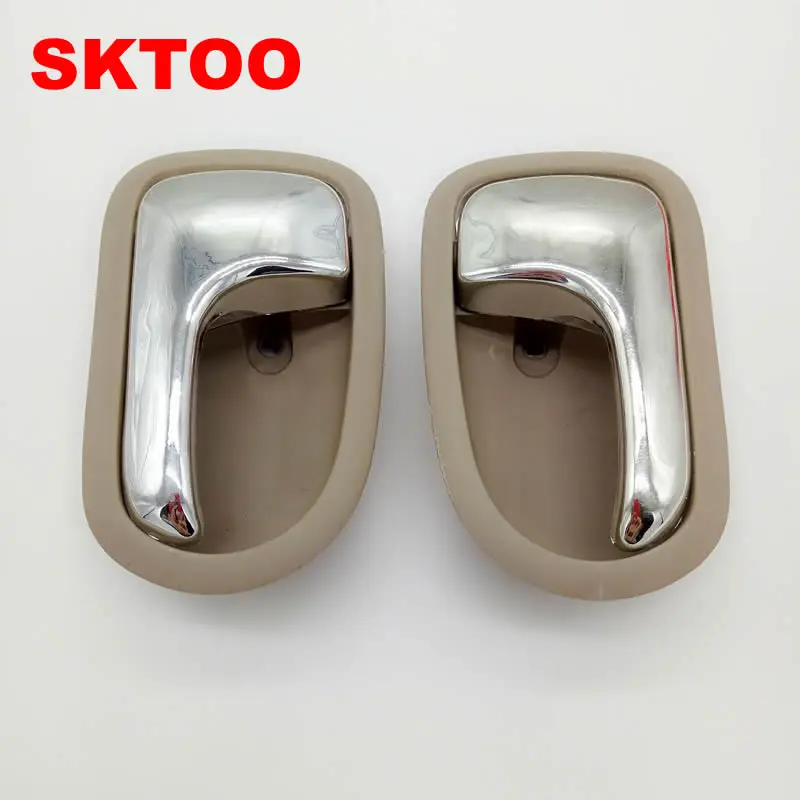 

SKTOO внутренняя дверная ручка для Mazda 323 1995-2003 Автомобильная дверная ручка автоматическая внутренняя ручка правая и левая (бежевый)