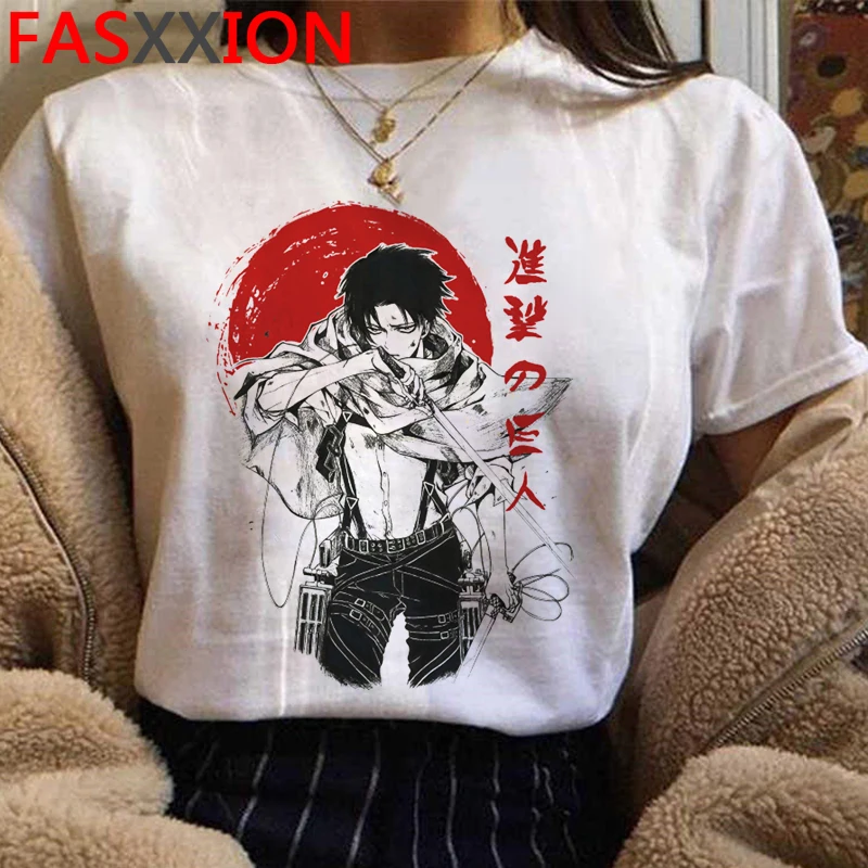 Футболка мужская последнего сезона с принтом Атака Титанов | Мужская одежда