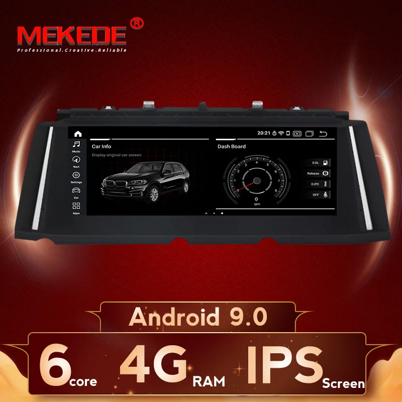 Большая скидка! Автомобильный радиоплеер android 9 0 для BMW серий 7 F01 F02 2009 2015 CIC NBT 4 + 32