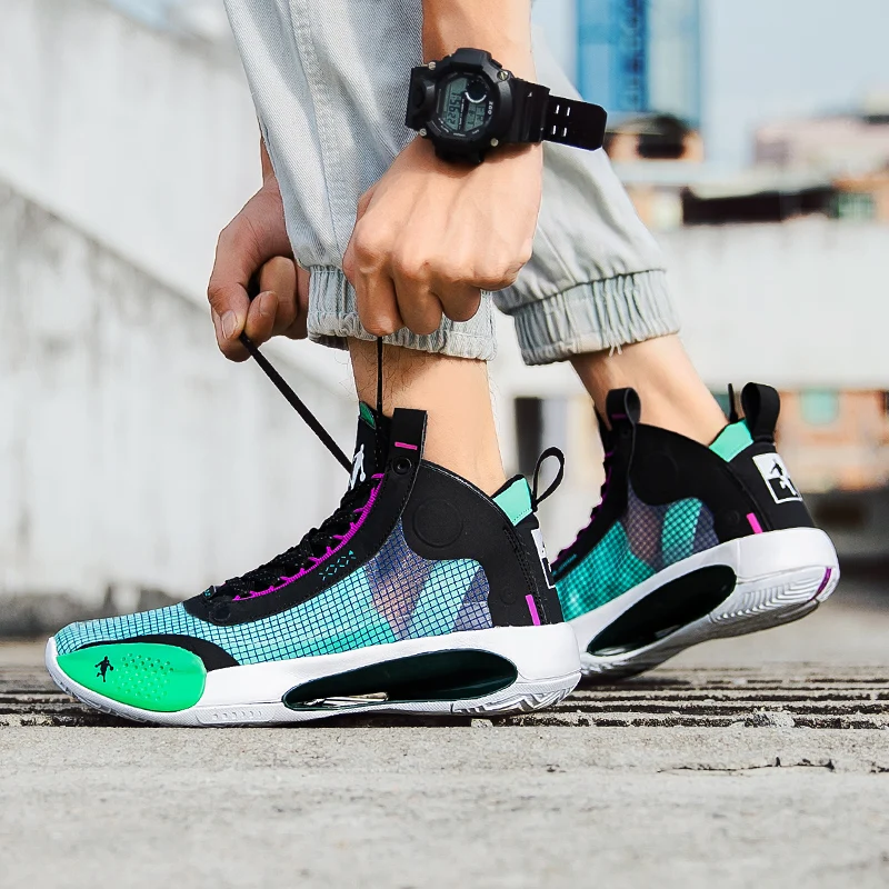 

High Quality Men Shoes Rubber Hard-Wearing Men Sports Running Shoes Comfortable Outdoor Non-slip Training Shoes Sneakers for Men