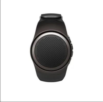 B20-watch-black Портативные смарт-часы B20 с бесплатной доставкой, с будильником, музыкальные Спортивные Мини Bluetooth колонки, поддержка TF карты, FM радио, свободные руки - Цвет: B20-watch-black