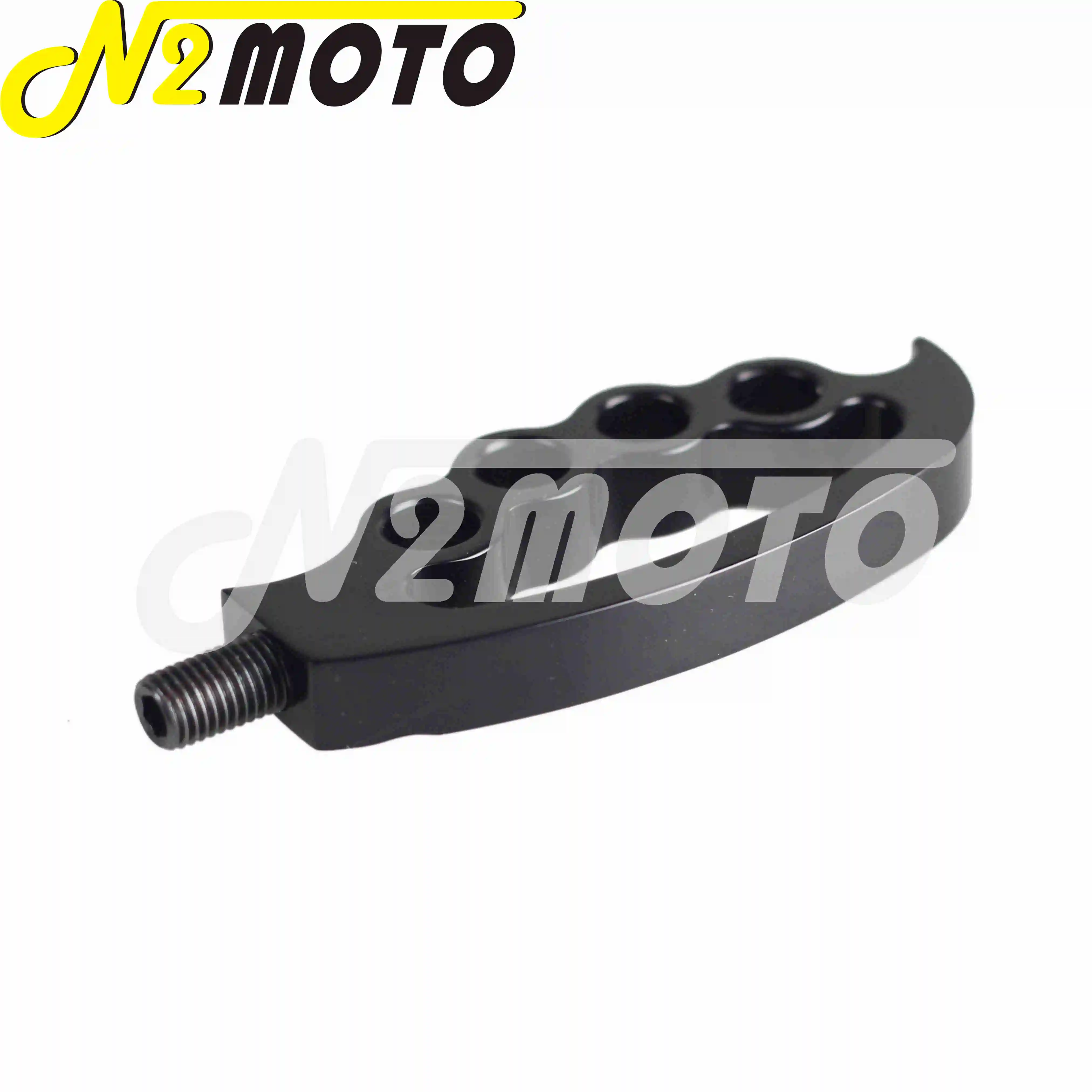 Черные мотоциклетные алюминиевые колышки Knuckles универсальные переключения