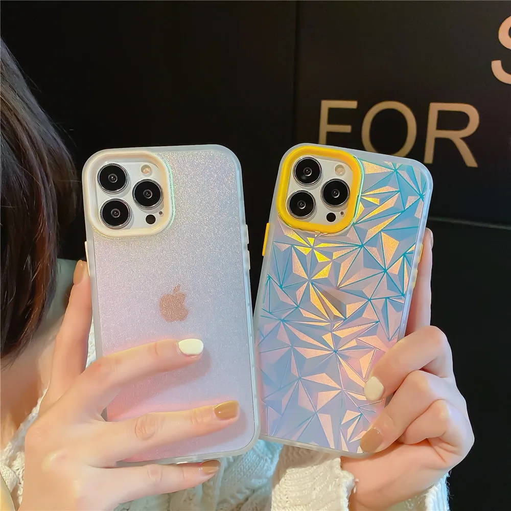 

moskado TPU+PC Colorful Discoloration Phone Case for iPhone 11 12 13 Pro Max X XS Max XR 7 8 Plus Mobile Phone Protective Cover