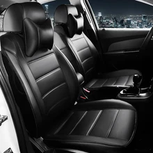 Custom leather car seat cover for For Volkswagen vw passat b5 polo golf tiguan jetta touran car styling seat cushion