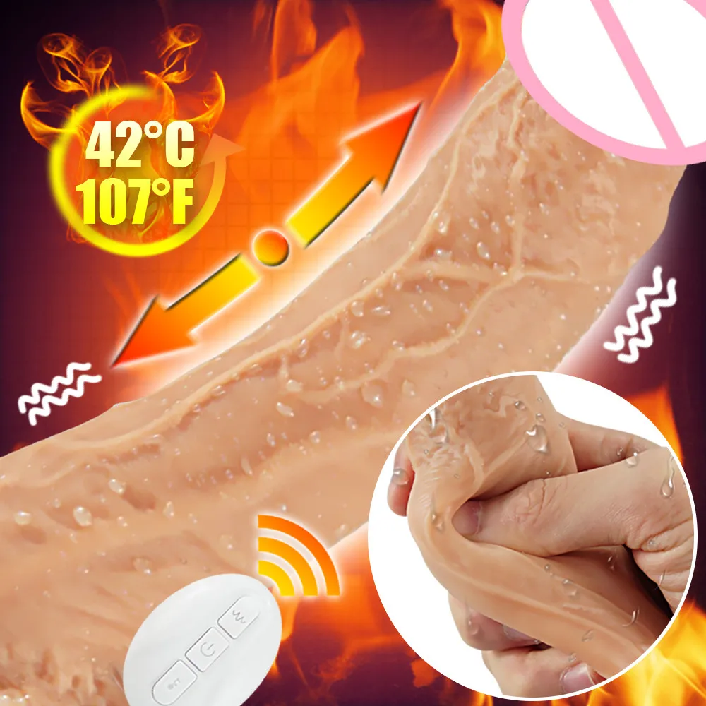 Вибрационный фаллоимитатор пенис с дистанционным управлением присоской