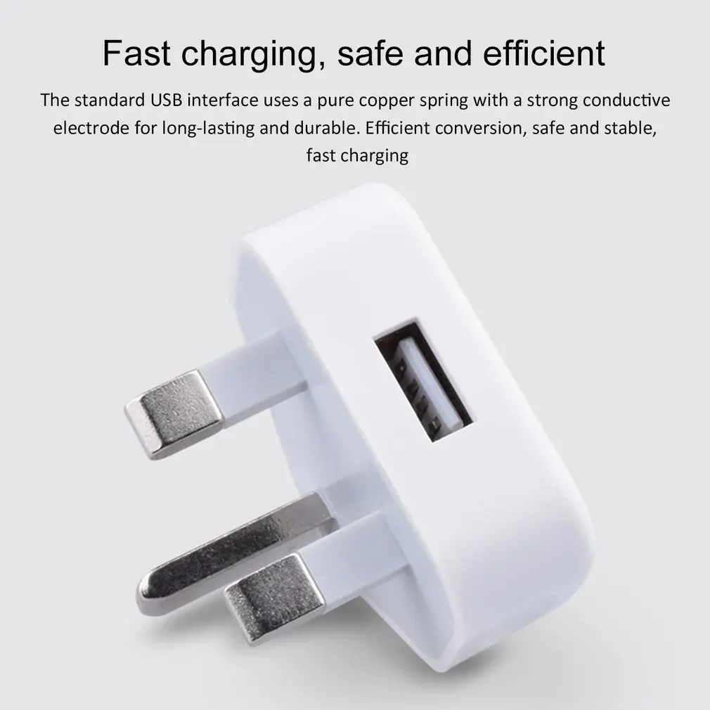 Универсальное сетевое зарядное устройство с 1/2/3 портами USB и вилкой Стандарта