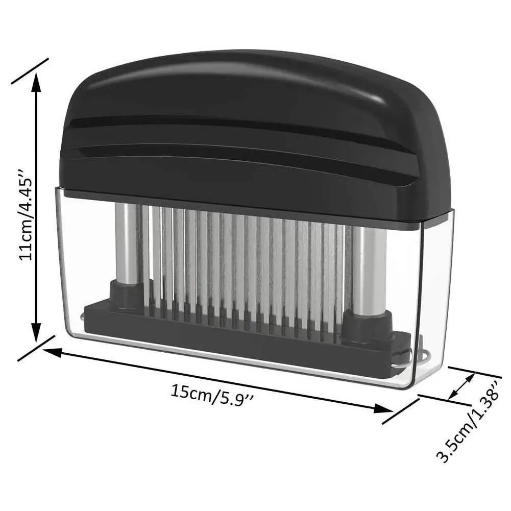 

48 Blades Needle Meat Tenderizer Steel Knife Meat Beaf Steak Mallet Meat Tenderizer Hammer Pounder Cooking Tools