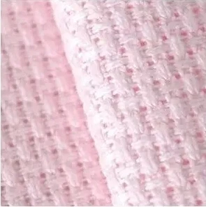 

Бесплатная доставка Высокое качество вышивка крестиком холст ткань аида 18CT розовый цвет