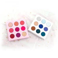 wholesale cosmetics makeup eye shadow no logo eyeshadow 9 color eyeshadow palette