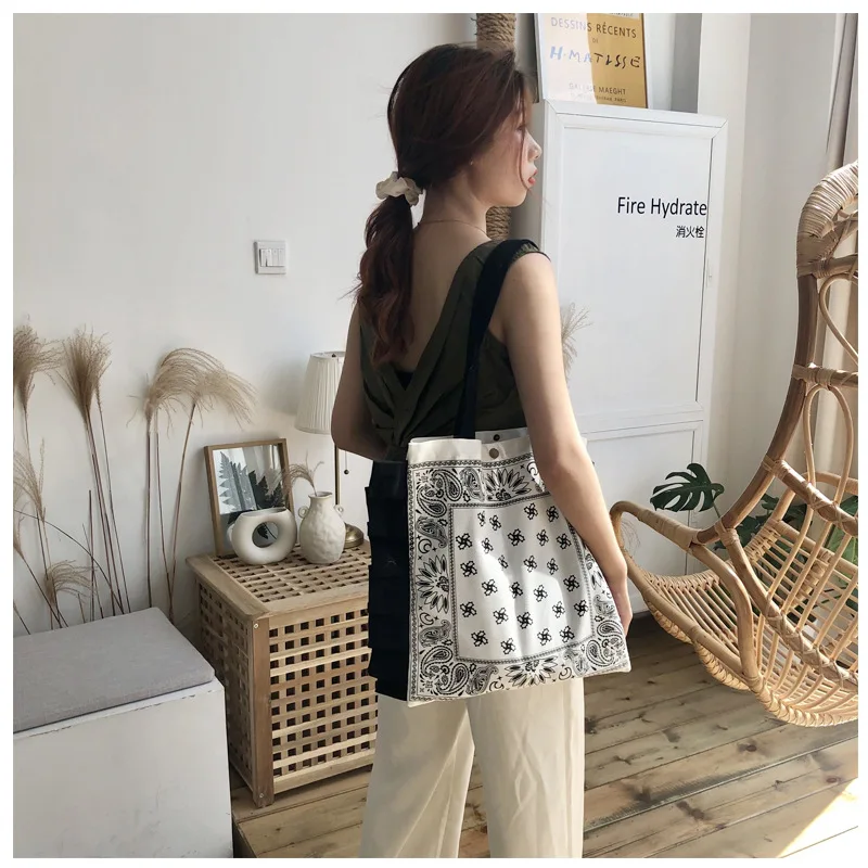 Youda Классическая Ретро сумка Тотем принт дизайн женская парусиновая китайский