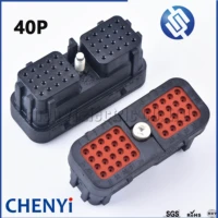 deutsch 40 pinway original usa te connector drc series drc26 40sa automotive waterproof plug drc26 40s with terminals