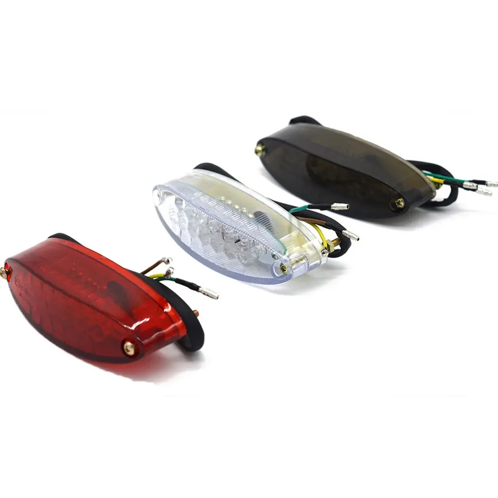 

Universal 12V Motorcycle LED Tail Light Brake Indicator Lamp Motorbike Bike Rear Lamp Modified Accessories Decorative Light