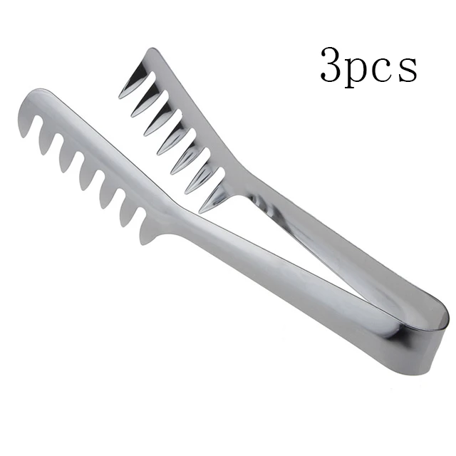 

3 шт., щипцы для макаронных изделий из нержавеющей стали, 0,8 мм