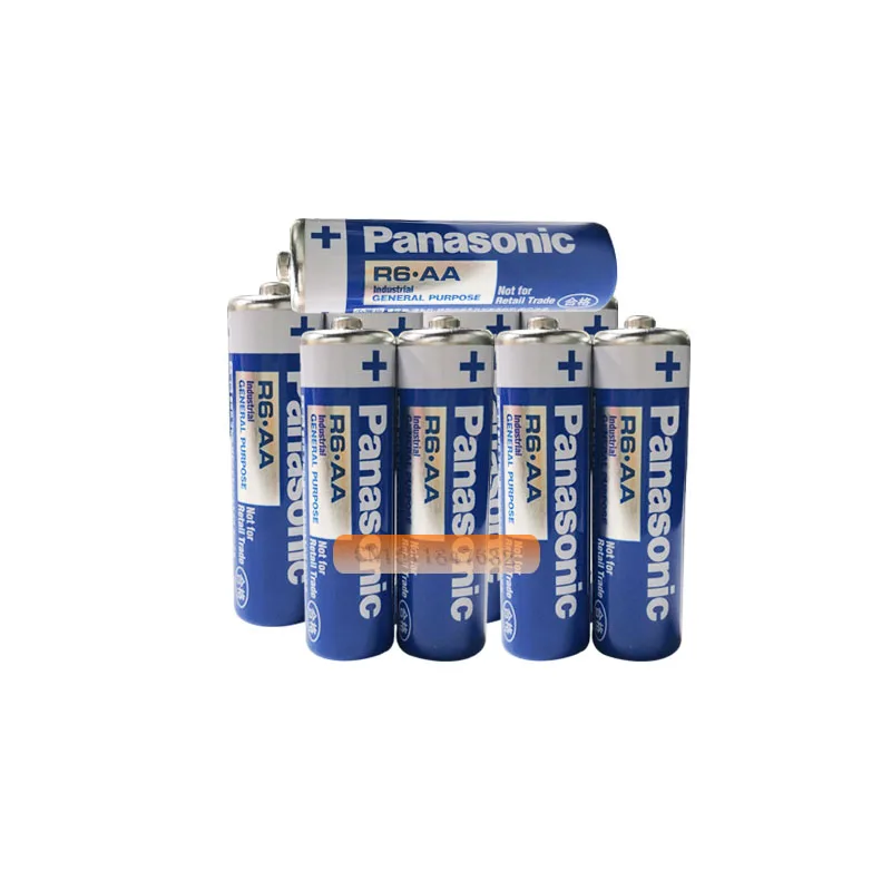 Оригинальные щелочные аккумуляторы Panasonic 1 5 в R6AA 4 шт./лот без ртути пульт