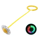 Детская игрушка с прыгающим шариком, эластичная прыгающая лапка на Yo, набор, кольцо для ног, светящееся вращающееся кольцо для ног