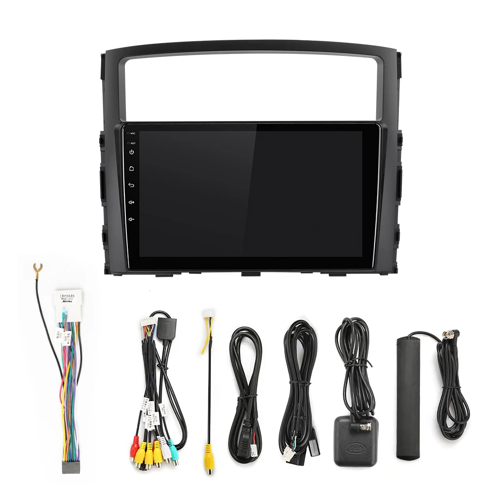 

EBILAEN Multimedia Car Radio For Mitsubishi Pajero 4 V80 V90 2006-2014 Android 10.0 GPS Navigation Wireless Carplay QLED Camera