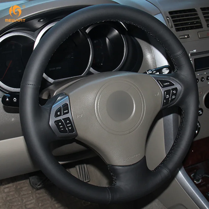 Чехол MEWANT для руля автомобиля из натуральной кожи Suzuki Grand Vitara 2007 2013 аксессуары