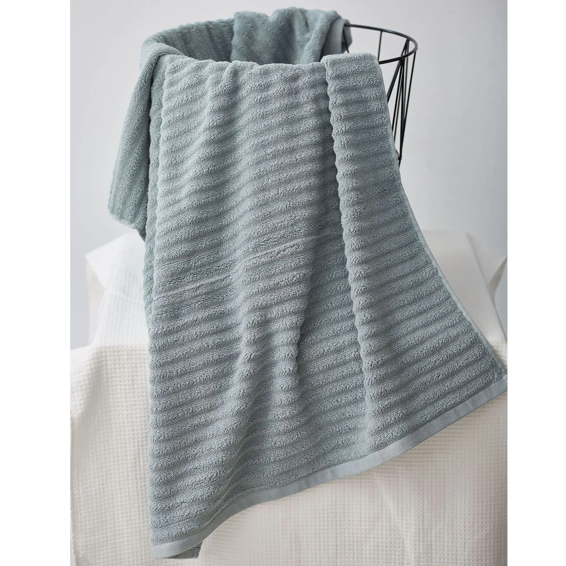 

Soft Solid Color Barth Towel Strong Absorption Bathrobe Cotton Head Wrap Quick Dry FaceTowel Household Hand Towel Set Bathroom