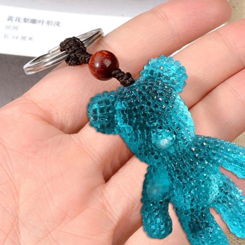 Блестящие глянцевые силиконовые смолы форма для брелока сделай сам подвеска