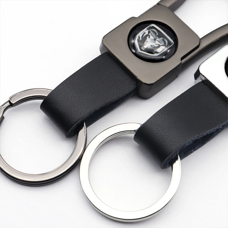 

Car Key Wallet Keychain Metal Car Key Ring DIY Keys Holder Multifunctional for Dodge- Charger JCUV Caliber Durango Dart Avenger